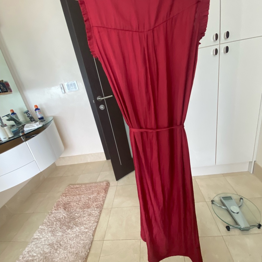 Zadig & Voltaire Burgundy Maxi Dress - Picture 7 of 16
